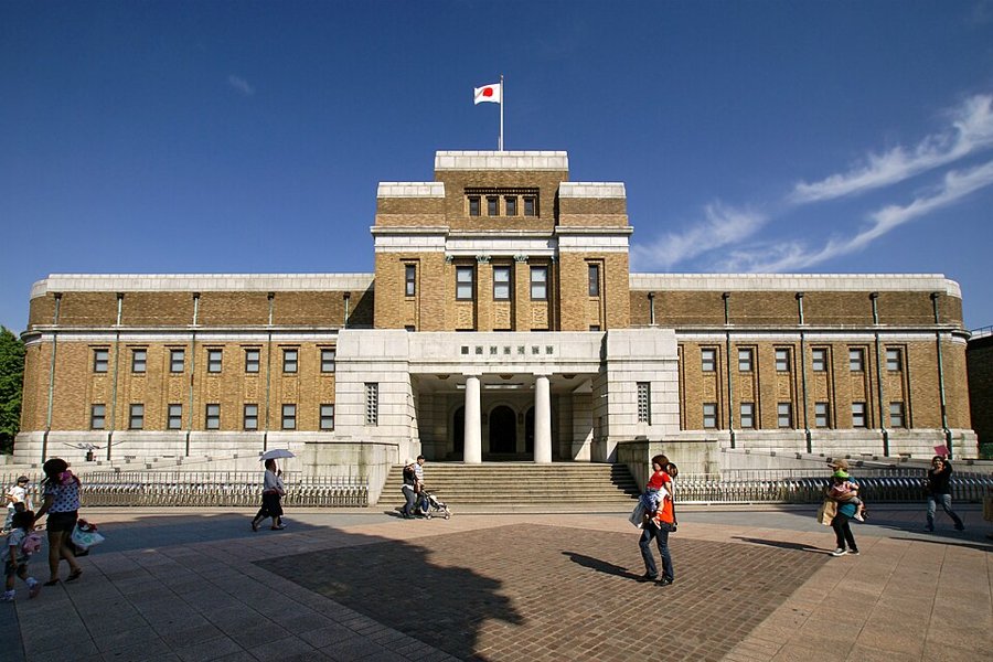 Japan Gallery entrance at the National Museum of Nature and Science in Ueno